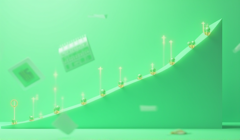 十年 BTC 定投账户增长曲线