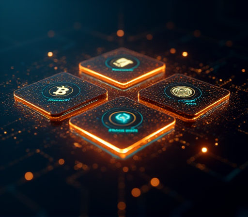 Bitcoin Hyper L2 上四类典型应用 DeFi 借贷 Memecoin 质押收益与支付转账的场景分布示意