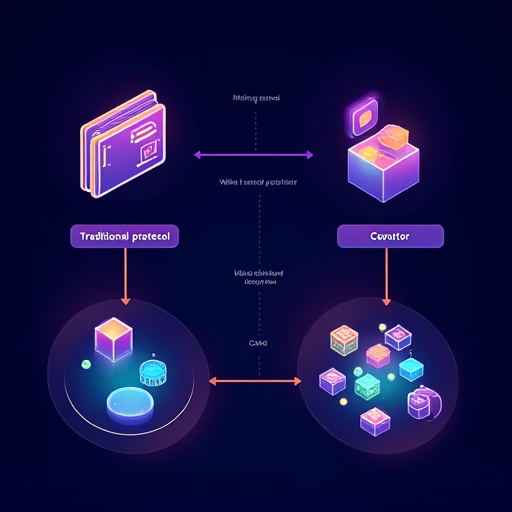 DeFi 金库存款与直接进入借贷协议两种资金流路径并排对比示意图