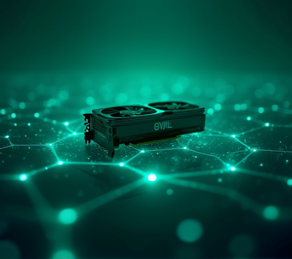 家用 GPU 在 Kaspa BlockDAG 上的算力分配示意