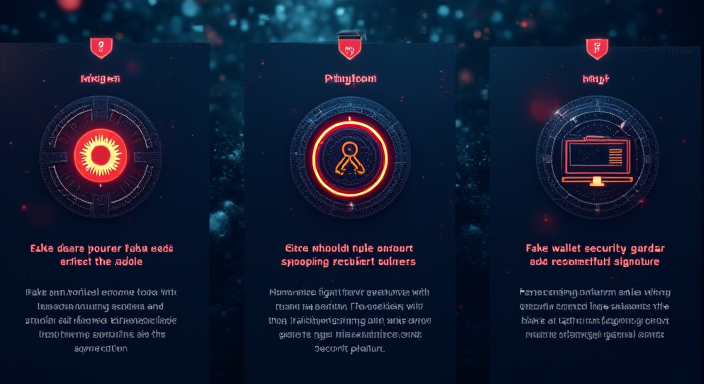 Chrome 扩展钓鱼三大典型攻击路径：仿冒 MetaMask Phantom 与安全工具的对照示意